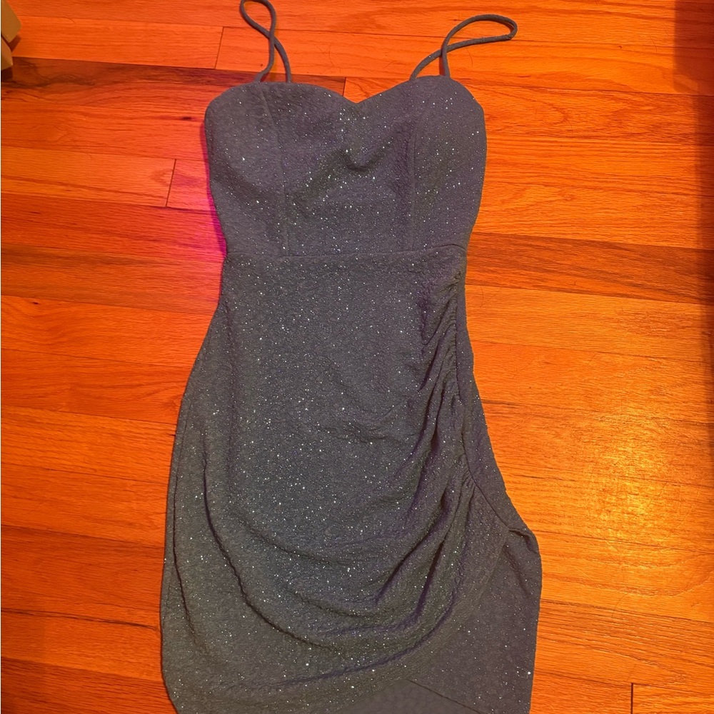 Windsor Sparkling Navy Mini Dress